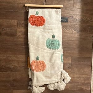Rachel Zoe Multi Color Pumpkin Blanket
